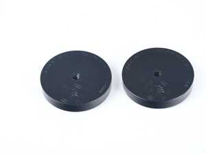 ES#4708555 - WBFI77-K7-249 - BFI Low-Profile Rear Dust Cap - Pair - Allows rear fitment of 10-12mm spacers without damage to the spacer's hub ring - Black Forest Industries - Audi Volkswagen