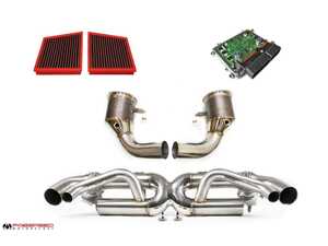ES#4810503 - FS.POR.992.SPKG - Porsche 992 Carrera Sport Performance Package (2019+) - Dual Exhaust Tips - Featuring Fabspeed Valvetronic Maxflo Exhaust, High Flow Air Filters, XperTune Software and Sport Catalytic Conveters! - Fabspeed - Porsche