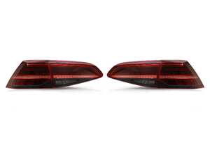 ES#3618279 - HVWG7TL-E75 - MK7.5 European LED Dynamic Tail Light Set - Dark Red - Complete set of LED tail light assemblies styled after the European MK7.5 GTI LED assemblies - ZiZa - Volkswagen