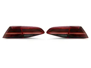 MK7.5 European LED Dynamic Tail Light Set - Dark Red