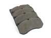ES#4486870 - 8W0698151AP - Premium Ceramic OE Equivalent Pad - Front - Brembo NAO Ceramic pads are designed to deliver improved comfort and reduced pad wear - Brembo - Audi