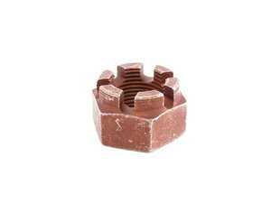 ES#2218001 - 90133280601 - Rear Axle Castle Nut - Priced Each - Make sure your hubs don't separate - Two required - Genuine Porsche - Porsche