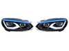 ES#4810795 - 5K094100X-MK8 - MK8 Style Projector Headlight Set - Late model Audi looks with MK6 fitment. Features dual projectors, switchback DRLs/indicators, and start up animation. - ZiZa - Volkswagen