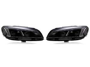 ES#4810797 - 56194100-AUD - B7 Full LED Headlight Set - Audi Style - Late model Audi looks with Passat fitment. Features full-LED lighting and switchback DRLs/sequential indicators. - ZiZa - Volkswagen