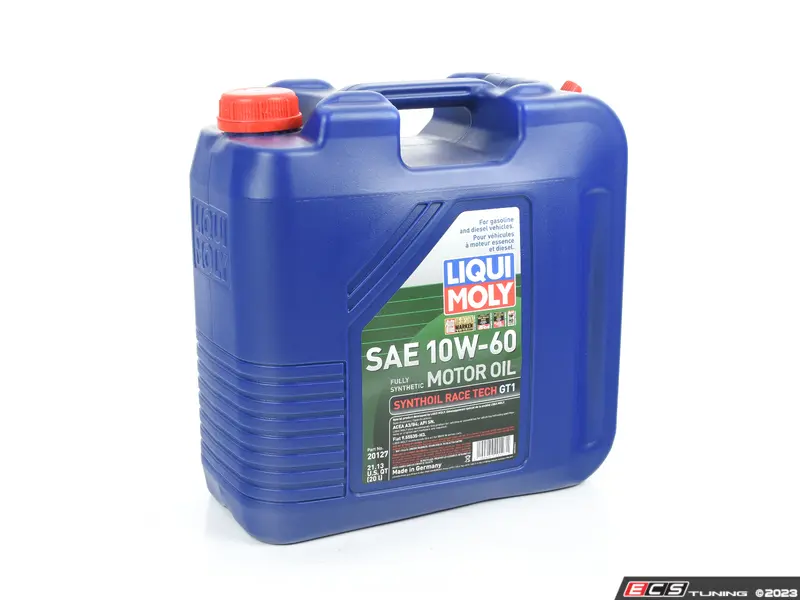 メンテナンス LIQUI MOLY 10W-60 SYNTHOIL RACE TECH GT1 Synthoil Race Tech GT1 SAE 10W-60 | LIQUI MOLY