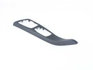 ES#3101356 - 51168054115 - Center Console Trim Cover - Leather - Black - Genuine BMW - BMW