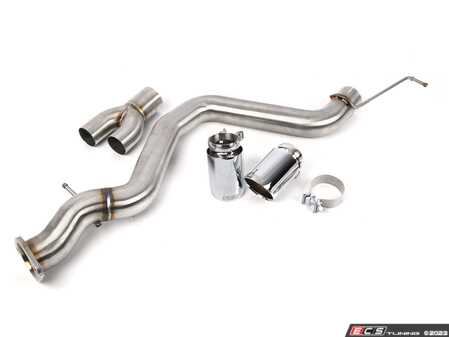 ES#4789482 - 039172LA01 - N54/N55 Muffler Delete - E82/E88 135 - Arguably THE BEST modification for your 135. No cutting necessary, Direct bolt-on for a complete transformation! - ECS - BMW