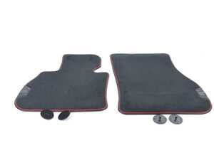 ES#4023972 - 51472469133 - JCW Pro Newer Design Front Carpeted Floor Mats - Front Set - Replace or upgrade to factory MINI mats - Genuine MINI - MINI