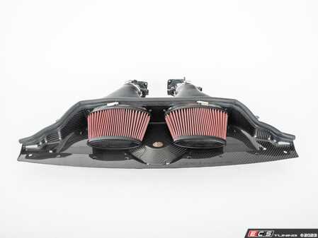 ES#4708514 - 026620la01KT - C8 RS6 / RS7 "Kohlefaser Luft-Technik" Intake System  - Featuring dual cone filters, carbon fiber shroud and carbon fiber turbo inlets for superior air flow and aesthetics. - ECS - Audi