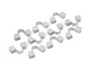 ES#2748102 - 51657184544KT - Clamp - Pack Of 10 - Clamp used in various parts of the bodywork - Genuine BMW - 