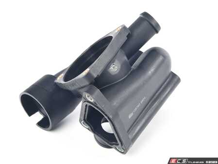 ES#4342251 - 022121117CS1 - Thermostat Housing with Gasket - Common point of failure or leaking for the cooling system - Febi - Audi Volkswagen