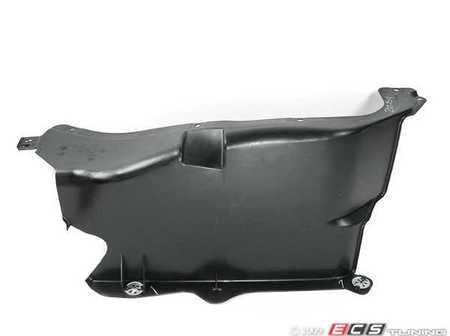 ES#10303 - 1C0825250C - VW Splash Guard - V Belt Side (Passenger) - Gas engine - Genuine Volkswagen Audi - Volkswagen