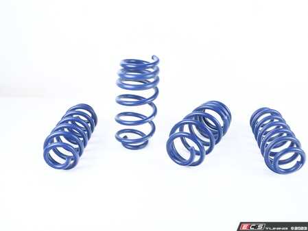 ES#4001287 - 28687-1 - Sport Spring Set - Unrivaled comfort and performance with an average lowering of 1.4" F 1.2" R - H&R - Audi