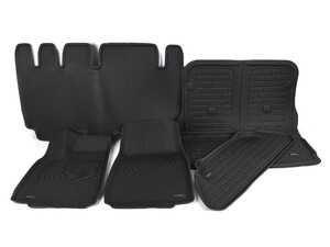 ES#4634279 - L1TL01101509 - 3D MAXpider TESLA MODEL X 5-SEAT 2016-2021 KAGU BLACK R1 R2 - 3D MAXpider - 