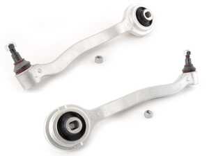 ES#4815520 - 2203305711KT - Front Lower Control Arm Kit - Front Axle, Left & Right Sides - Includes Pressed-In Bushing & Downward Ball Joint for Ease of Install - Lemforder - Mercedes Benz