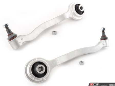 ES#4815520 - 2203305711KT - Front Lower Control Arm Kit - Front Axle, Left & Right Sides - Includes Pressed-In Bushing & Downward Ball Joint for Ease of Install - Lemforder - Mercedes Benz