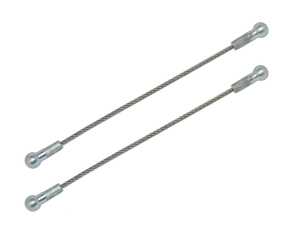 ES#4815581 - 99656119100SET - Porsche Convertible Top Cable - Set Of Two - Top Strut Tension Cable - Hamburg Tech - Porsche