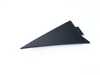 ES#1894049 - 8K5853273Q5FQ - Rear Window Corner Trim - Left - Glossy Black  - Triangle shaped trim piece located in the rear door window (Black Optics) - Genuine Volkswagen Audi - Audi