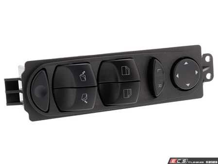 ES#4817814 - 9065451413 - Window Switch - Black - Vemo - Mercedes Benz
