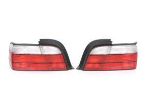 ES#4716224 - anz221215 - Anzo BMW Taillights - 3 Series E36 - Red/Clear - Plug and play red and clear housings for a unique look and improved visibility. Select your favorite bulbs! - Anzo - BMW