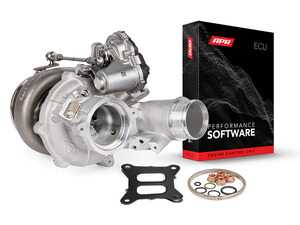 ES#4815597 - t4100010 - APR Stage 3 PowerMax GT2563S Turbocharger System - Direct bolt-on upgrade that delivers an impressive 478-543 HP and 409-435 FBLBS of torque. - APR - Audi Volkswagen