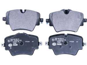 ES#4817842 - 34106888777 - Front Brake Pad Set - Restore stopping power with new low-metallic brake pads - Pagid - BMW