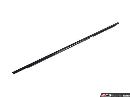 ES#95535 - 51357207844 - Channel Cover Outer Door Rear Right - Gloss Black - Genuine BMW - BMW
