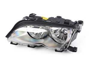 ES#4070455 - 63127165785 - Titanium Edition Halogen Headlight Assembly - Left - Featuring a silver tint from the Titanium package - Magneti Marelli - BMW