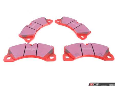 ES#2070751 - DP31835C - EBC Redstuff Ceramic Pad Set  - A high performance street pad, featuring Kevlar technology - EBC - Volkswagen Porsche