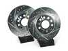 ES#3499819 - EBR1289XPR - Front Cross-Drilled And Slotted Evolution Rotors - Pair (280x22) - Zinc coated rotors for many miles of performance - Power Stop - Volkswagen