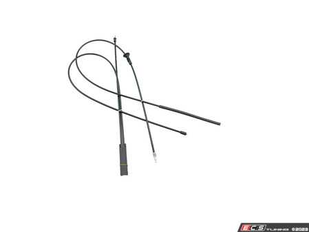 ES#4818270 - 51232751378 - Bowden Cable - Front And Rear - Hood release dual cable and the rear cable near the hood pull on the interior - Bremmen Parts - MINI