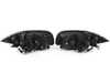 ES#3021235 - 2LHPE8708JMTM - HALO PROJECTOR HEADLIGHT CHROME HOUSING - LED light strip & Standard turn signal lights - Matte Black Housing/Clear Lens - Spec-D Tuning - BMW