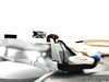 ES#2163032 - 1J4837729BK - Manual Window Regulator - Front Left - Does not include window crank - Genuine Volkswagen Audi - Volkswagen