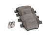 ES#4486677 - 5K0698451 - Premium Low-Met OE Equivalent Pad - Rear - Quality brake pads from an original equipment supplier - Brembo - Audi Volkswagen