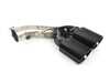 ES#4460391 - ZAW071897EDSP - SQ5 Black Sport Exhaust Tips - Black - Complete the Black Optic look and improve the sound of your Audi SQ5 with the Black SQ5 Sport Exhaust - Genuine Volkswagen Audi - Audi