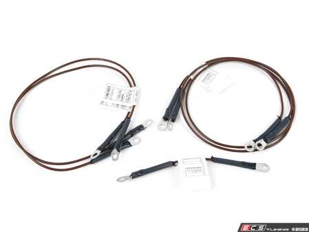 ES#2833135 - 61137856494 - Retrofit Cable Set For Esd Ground Cables - Genuine BMW - BMW