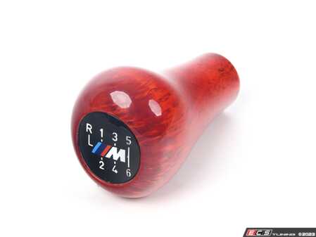 ES#47217 - 25117523821 - Gear Shift Knob Wood/6-Speed - Birke - Genuine BMW - BMW