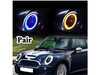 ES#4818704 - HMINI01HLED - Sequential Projector LED DRL Headlights - Pair - Upgraded LED headlights in F56 LCI+ Style but for the Gen 1 MINIs  **Only Fit for MINI with OEM Halogen Head Light or Conversion from factory Xenons** These lights do not contain headlight washers. - ZiZa - MINI