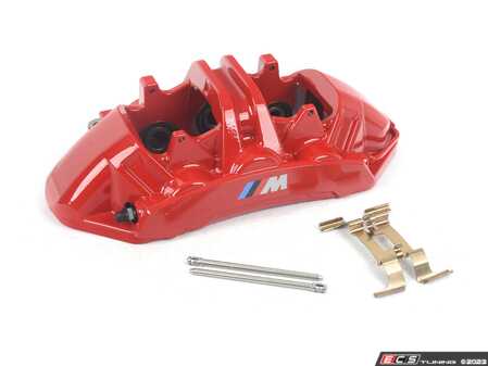 ES#4216356 - 34109501997 - Front Caliper - Left - Replacement caliper in Red - Genuine BMW - BMW