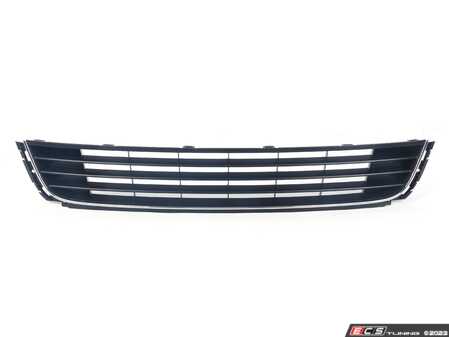 ES#2143620 - 1Q0853671DRYP - Lower Grille - Black with chrome accents - Genuine Volkswagen Audi - Volkswagen