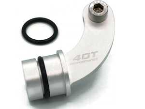 ES#4818842 - 1.8TJplug - Thermostat Housing J-Plug - Billet Aluminum - Strange coolant leak? It's possible you just need to upgrade your J-plug! - 40T Performance - Audi