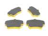 ES#3022356 - 995541836 - Pagid Racing Brake Pad Set - RS 19 (Yellow) endurance pads - Pagid Racing - Porsche