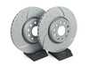 ES#521632 - GD1386 - Front Slotted & Dimpled Brake Rotors - Pair (312x25) - Upgrade to a slotted / dimpled rotor for improved braking - OE# 1K0615301AA - EBC - Audi Volkswagen