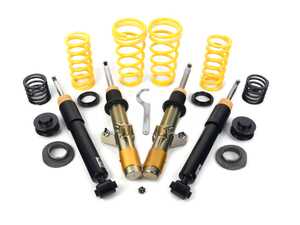 ES#4148222 - 1822000S - ST XA Performance Coilover System - Height And Rebound Adjustable - Need to get low? ST coilovers feature a continuous thread construction for height adjustment from moderate to eXtreme! - Suspension Techniques - BMW