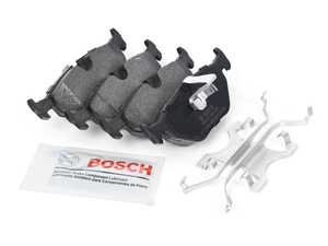 ES#4809688 - BP1239 - Bosch QuietCast Semi-Metallic Brake Pads - Rear - Bosch QuietCast brake pads offer quiet operation and low dust without affecting peformance or longevity - Bosch - BMW