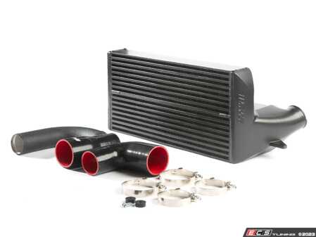 ES#4506198 - E9X-DF-RACE - Front Mount Intercooler Kit - 7.5" Race - Black - Upgrade your intercooler to reduce charge temperatures and increase power - Capable of supporting 800+ HP! - CTS - BMW