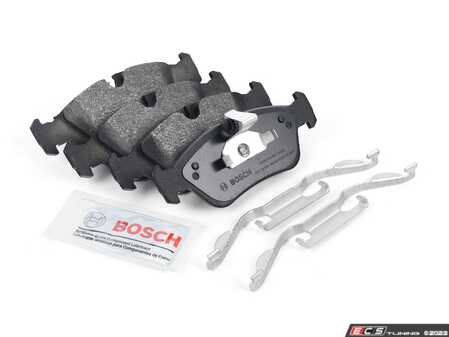 ES#4809612 - BP781 - Bosch QuietCast Semi-Metallic Brake Pads - Front - Bosch QuietCast brake pads offer quiet operation and low dust without affecting peformance or longevity - Bosch - BMW