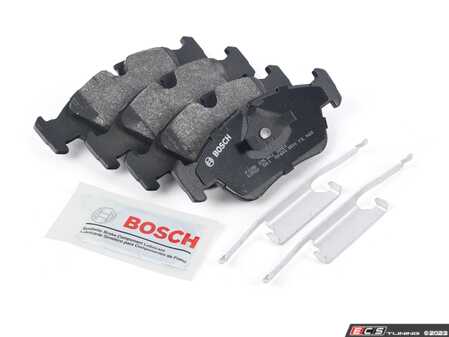 ES#4809624 - BP558 - Bosch QuietCast Semi-Metallic Brake Pads - Front - Bosch QuietCast brake pads offer quiet operation and low dust without affecting peformance or longevity - Bosch - BMW