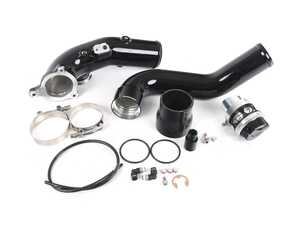 ES#4768465 - B58-ACP-TSBOV - Aluminum Charge Pipe Upgrade w/ BOV Flange - Includes TurboSmart Race-Port BOV! - Burger Motorsports - BMW