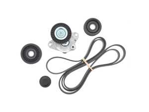 ES#2800543 - ADK0009P - Drive Belt Kit - Includes One (1) Drive Belt, One (1) Drive Belt Tensioner, and Two (2) Drive Belt Idler Pulleys. - Continental - Mercedes Benz